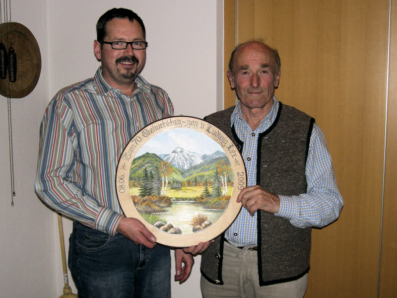 70er Scheibe Ludwig Lex. Gewinner: Thomas Kehr